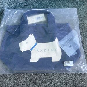 RADLEY LONDON White and Red Tote Bag